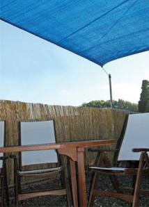 רשת צל 3X3 מטר עם טבעות